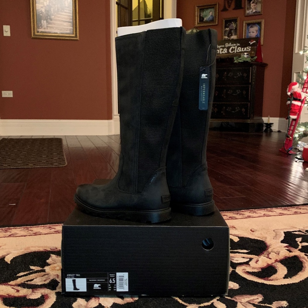 Ainsley Tall Black- SORELS